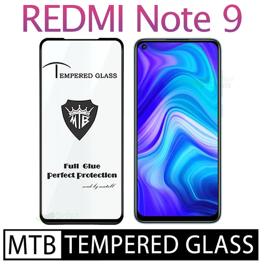 MTB Screen Protector Tempered Glass for Redmi Note 9