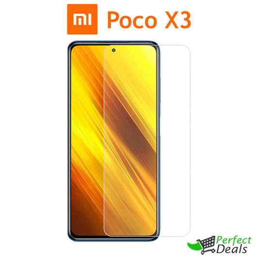 9H Clear Screen Protector Tempered Glass for Xiaomi Mi POCO X3