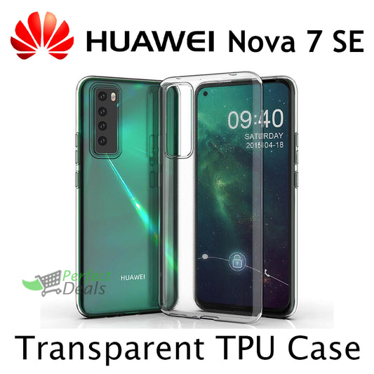 Transparent Clear Slim Case for Huawei Nova 7SE