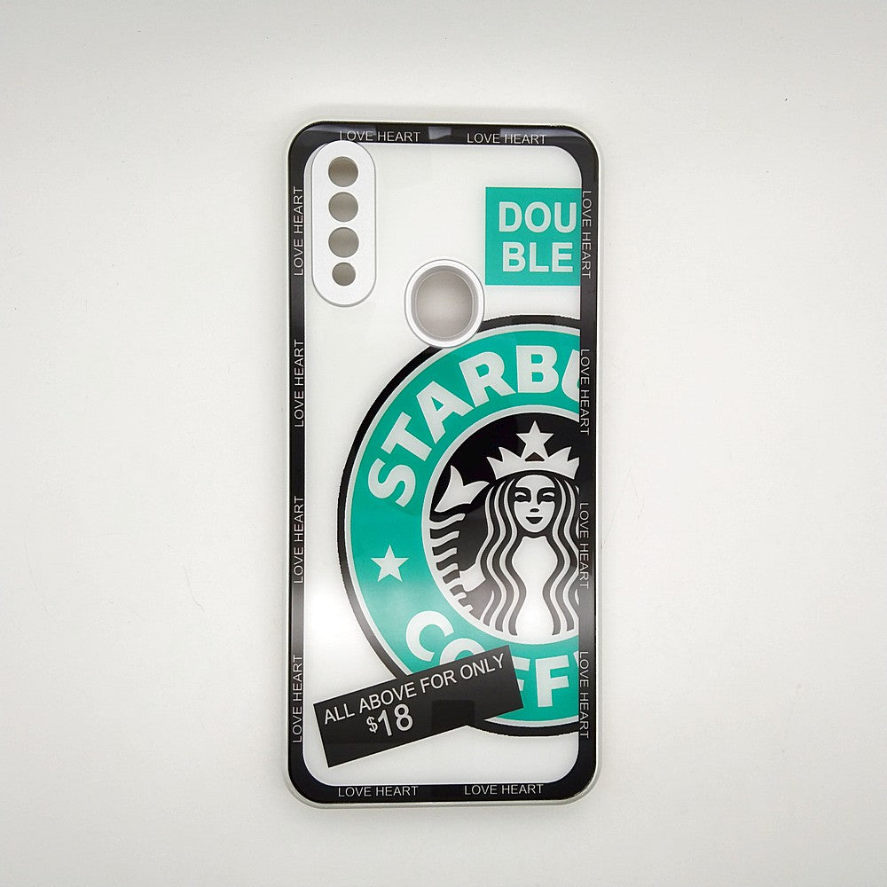 Starbucks Full Camera Lens Protective Hard Shel PC Case For OPPO A31 2020