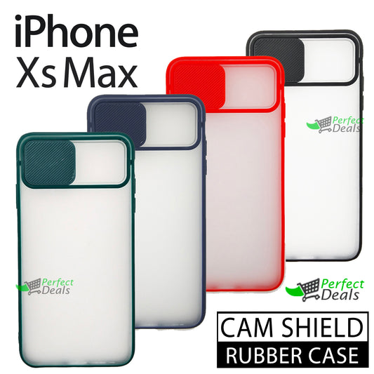 Camera Protection Slide PC+TPU case for apple iPhone Xs Max