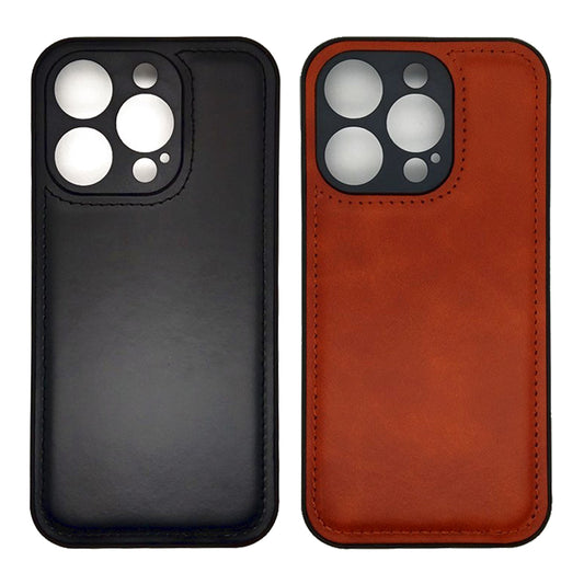 Luxury Leather Case Protection Phone Case Back Cover for apple iPhone 15 Pro