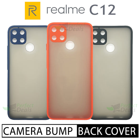 Camera lens Protection Gingle TPU Back cover for Realme C12