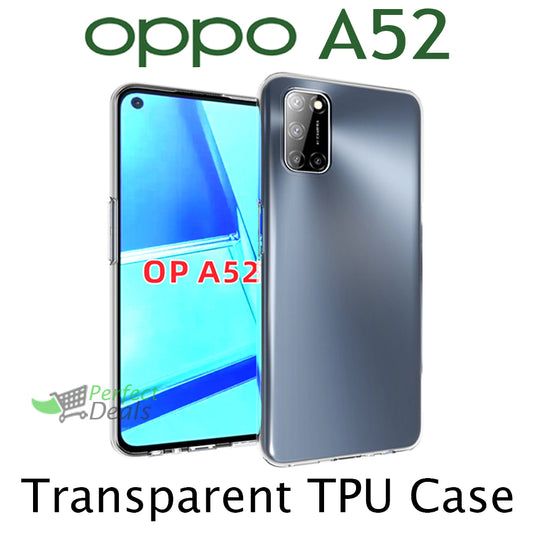 Transparent Clear Slim Case for New OPPO A52