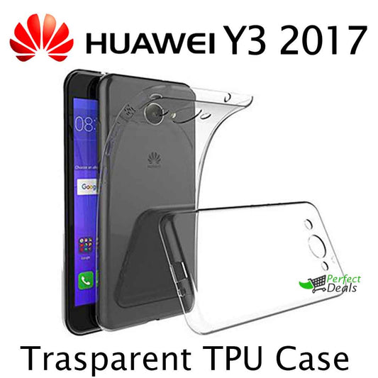 Transparent Clear Slim Case for Huawei Y3 2017