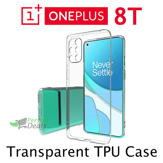 Transparent Clear Slim Case for New OnePlus 8T