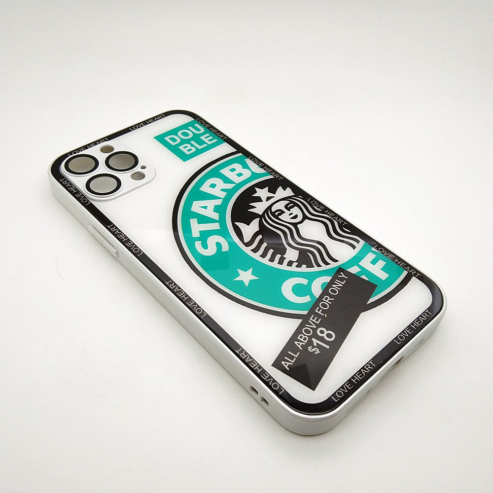 Starbucks Full Camera Lens Protective Hard Shel PC Case For apple iPhone 12 Pro
