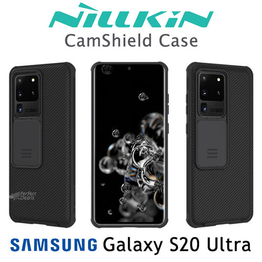 NILLKIN camera Protection Cam Shield Case PC Back Slide cover For Samsung S20 Ultra