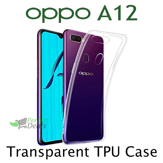 Transparent Clear Slim Case for New OPPO A12