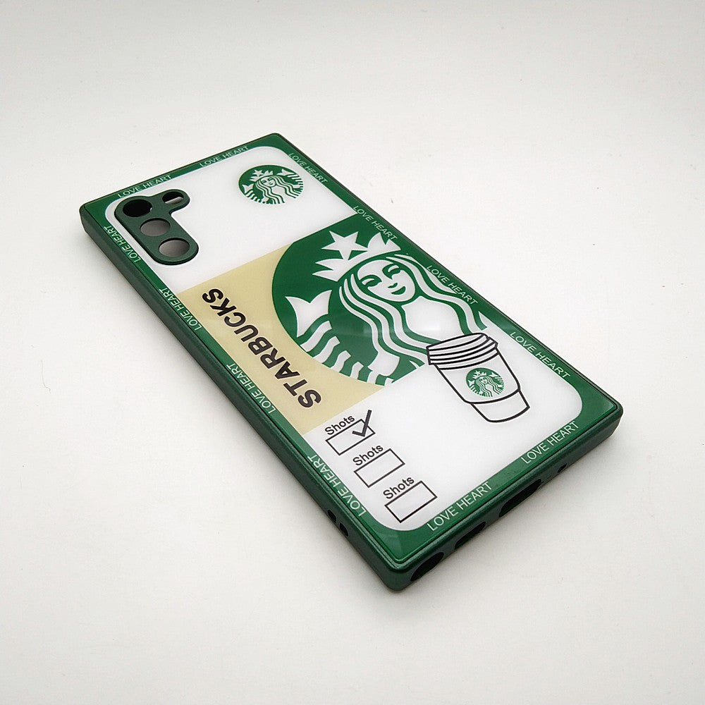 Starbucks Full Camera Lens Protective Hard Shel PC Case For Samsung Note 10