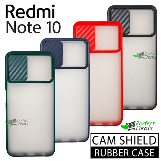 Camera Protection Slide PC+TPU case for New Redmi Note 10