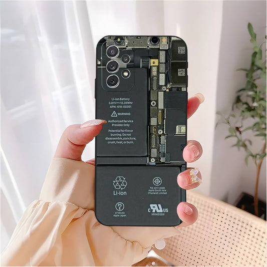 New Circuit Board Full Camera Lens Protective Hard Case For Samsung