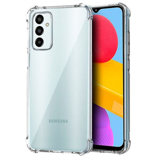 AntiShock Clear Back Cover Soft Silicone TPU Bumper case for Samsung M13