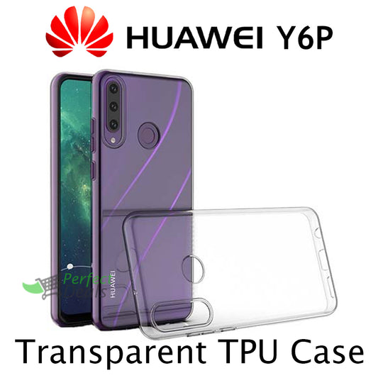 Transparent Clear Slim Case for Huawei Y6p