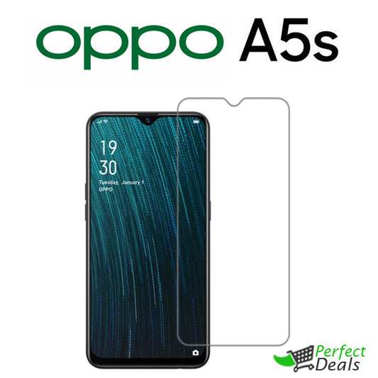 9H Clear Screen Protector Tempered Glass for OPPO A5s