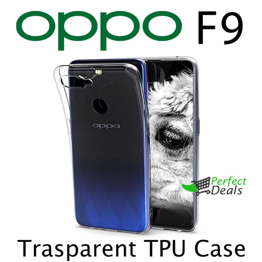 Transparent Clear Slim Case for OPPO F9