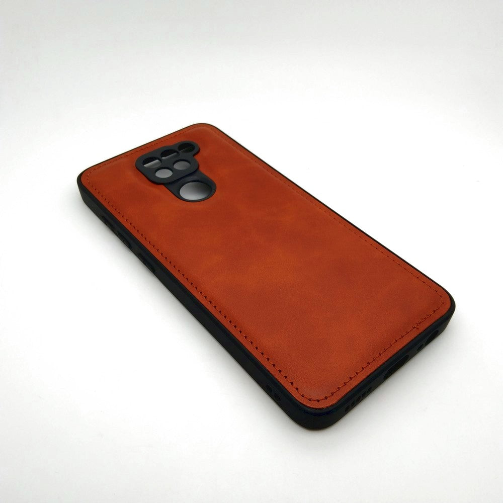Luxury Leather Case Protection Phone Case Back Cover for Redmi Note 9