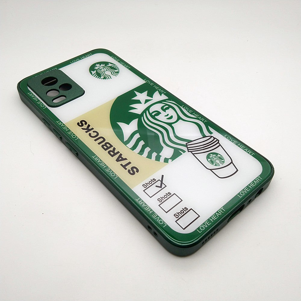 V20 Starbucks Series High Quality Perfect Cover Full Lens Protective Transparent TPU Case For Vivo V20