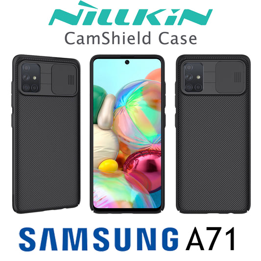 NILLKIN camera Protection Cam Shield Case PC Back Slide cover For Samsung A71