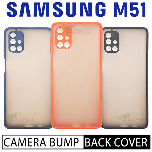 Camera lens Protection Gingle TPU Back cover for Samsung M51