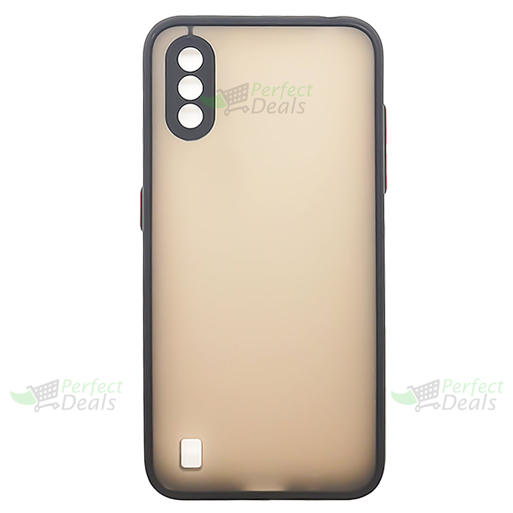 Camera lens Protection Gingle TPU Back cover for Samsung A01