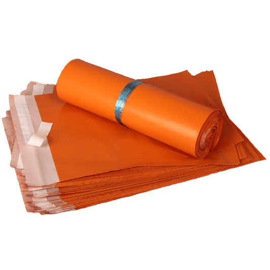 Shipping Bags Poly Mailer Courier Bags Orange Medium 25cm x 35cm