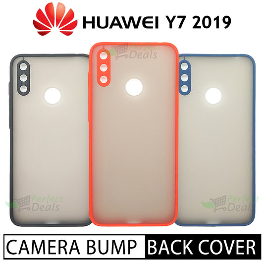 Camera lens Protection Gingle TPU Back cover for Huawei Y7 2019