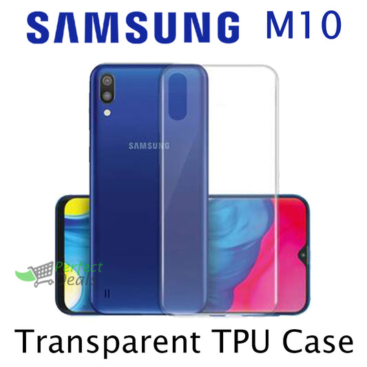 Transparent Clear Slim Case for Samsung M10