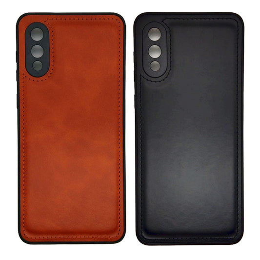 Luxury Leather Case Protection Phone Case Back Cover for Samsung A02