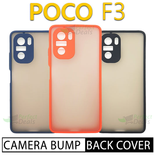 Camera lens Protection Gingle TPU Back cover for Mi POCO F3