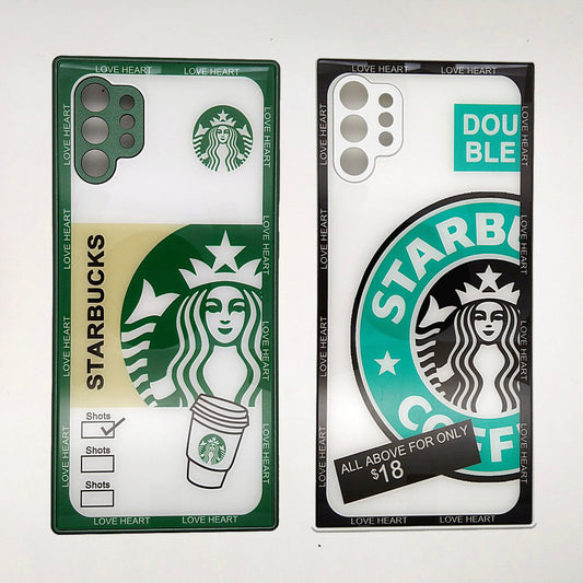 Starbucks Full Camera Lens Protective Hard Shel PC Case For Samsung Note 10 Plus