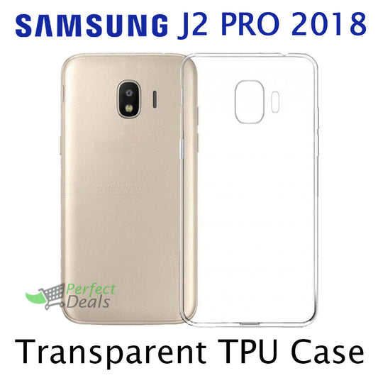 Transparent Clear Slim Case for Samsung J2 Pro 2018