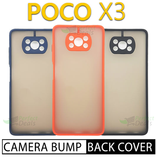 Camera lens Protection Gingle TPU Back cover for POCO X3