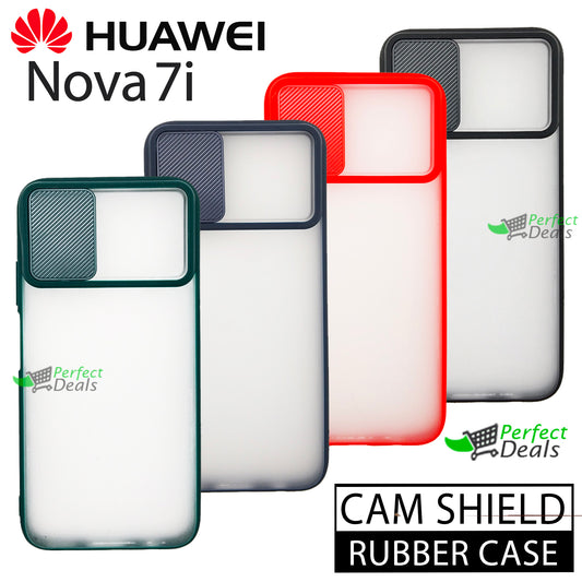 Camera Protection Slide PC+TPU case for Huawei Nova 7i