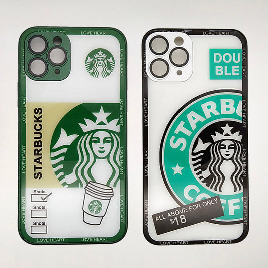 Starbucks Full Camera Lens Protective Hard Shel PC Case For apple iPhone 11 Pro