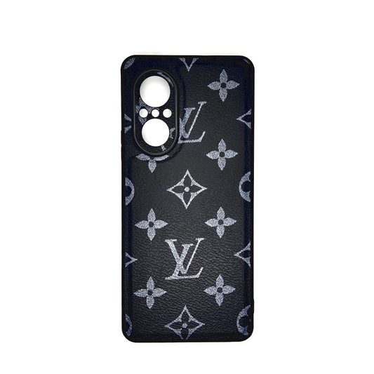 LV Case High Quality Perfect Cover Full Lens Protective Rubber TPU Case For Huawei NOVA 9SE Black