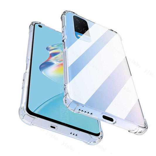AntiShock Clear Back Cover Soft Silicone TPU Bumper case for OPPO OPPO A54