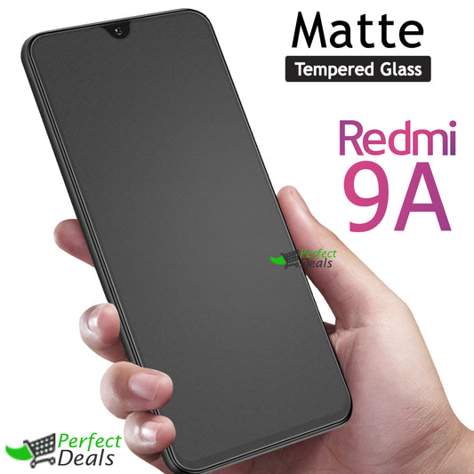 Matte Tempered Glass Screen Protector for Redmi 9 A