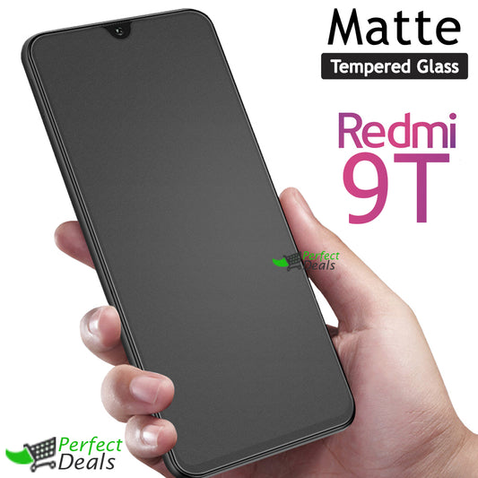 Matte Tempered Glass Screen Protector for Redmi 9T