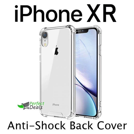 AntiShock Clear Back Cover Soft Silicone TPU Bumper case for apple iPhone XR