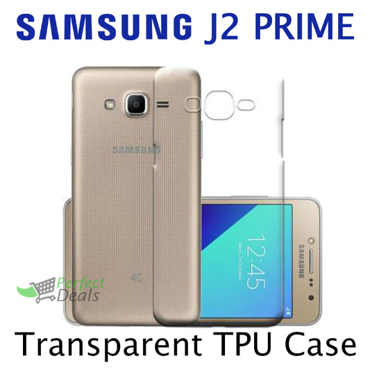 Transparent Clear Slim Case for Samsung J2 Prime