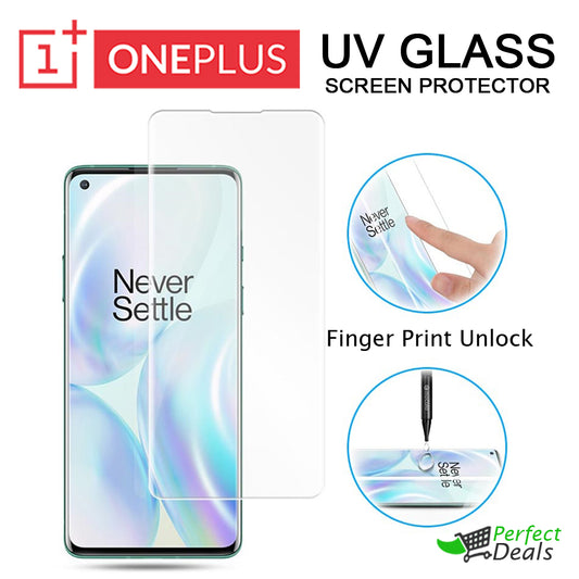 UV Nano Tempered Glass for Oneplus 8