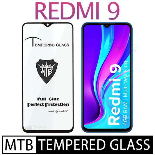 MTB Screen Protector Tempered Glass for Redmi 9