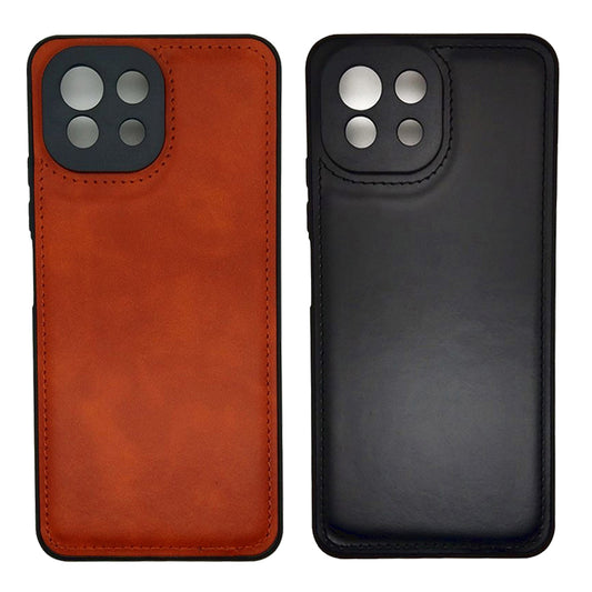 Luxury Leather Case Protection Phone Case Back Cover for Xiaomi Mi 11 Lite