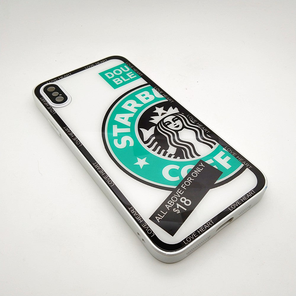 Starbucks Full Camera Lens Protective Hard Shel PC Case For apple iPhone Xs Max