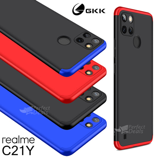 Original GKK Dual Tone 360º Case for Realme Realme C21Y
