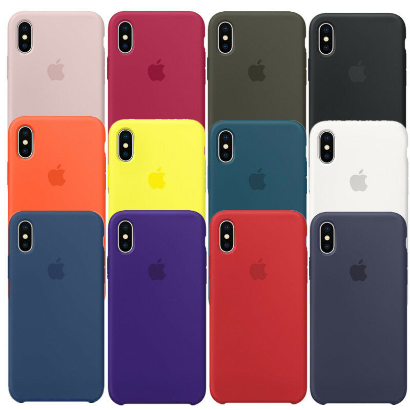 apple Hard Silicone Case for iPhone Xs Max