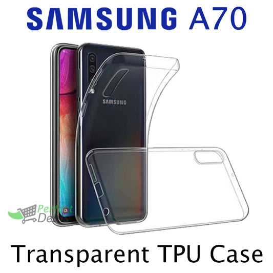 Transparent Clear Slim Case for Samsung A70