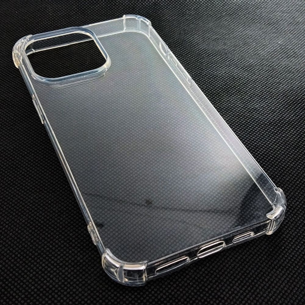 AntiShock Clear Back Cover Soft Silicone TPU Bumper case for apple iPhone 14 Pro Max