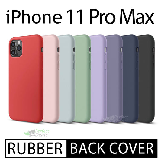 Slim Rubber fit back cover for iPhone 11 Pro Max
